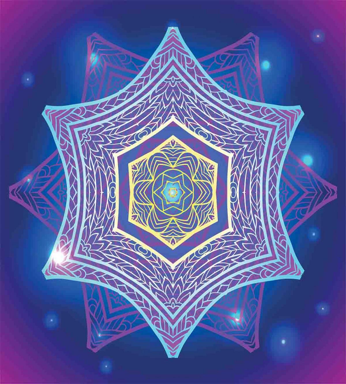Hexagons and Stars — Pattern