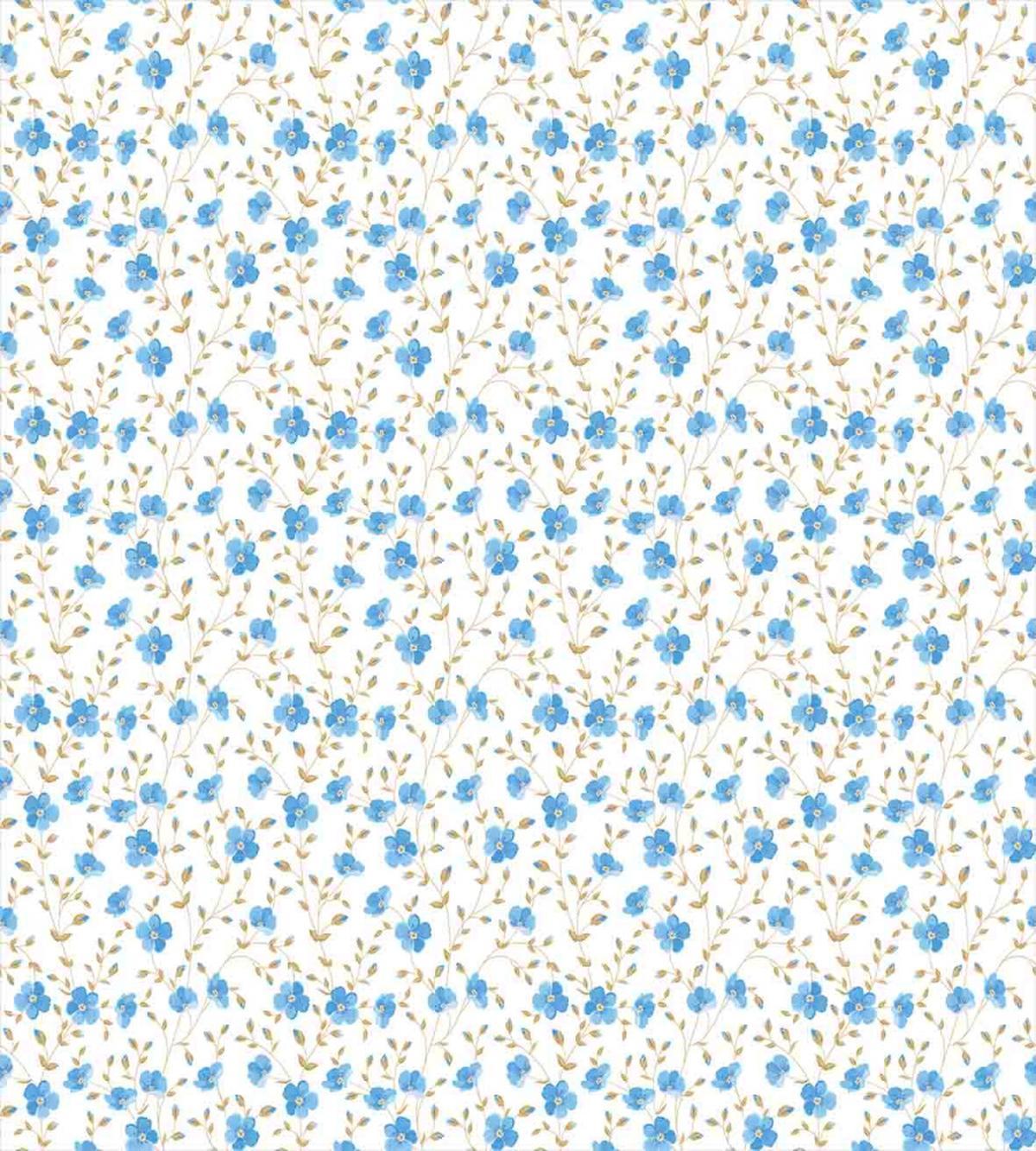 Field Flowers Swirls — Pattern