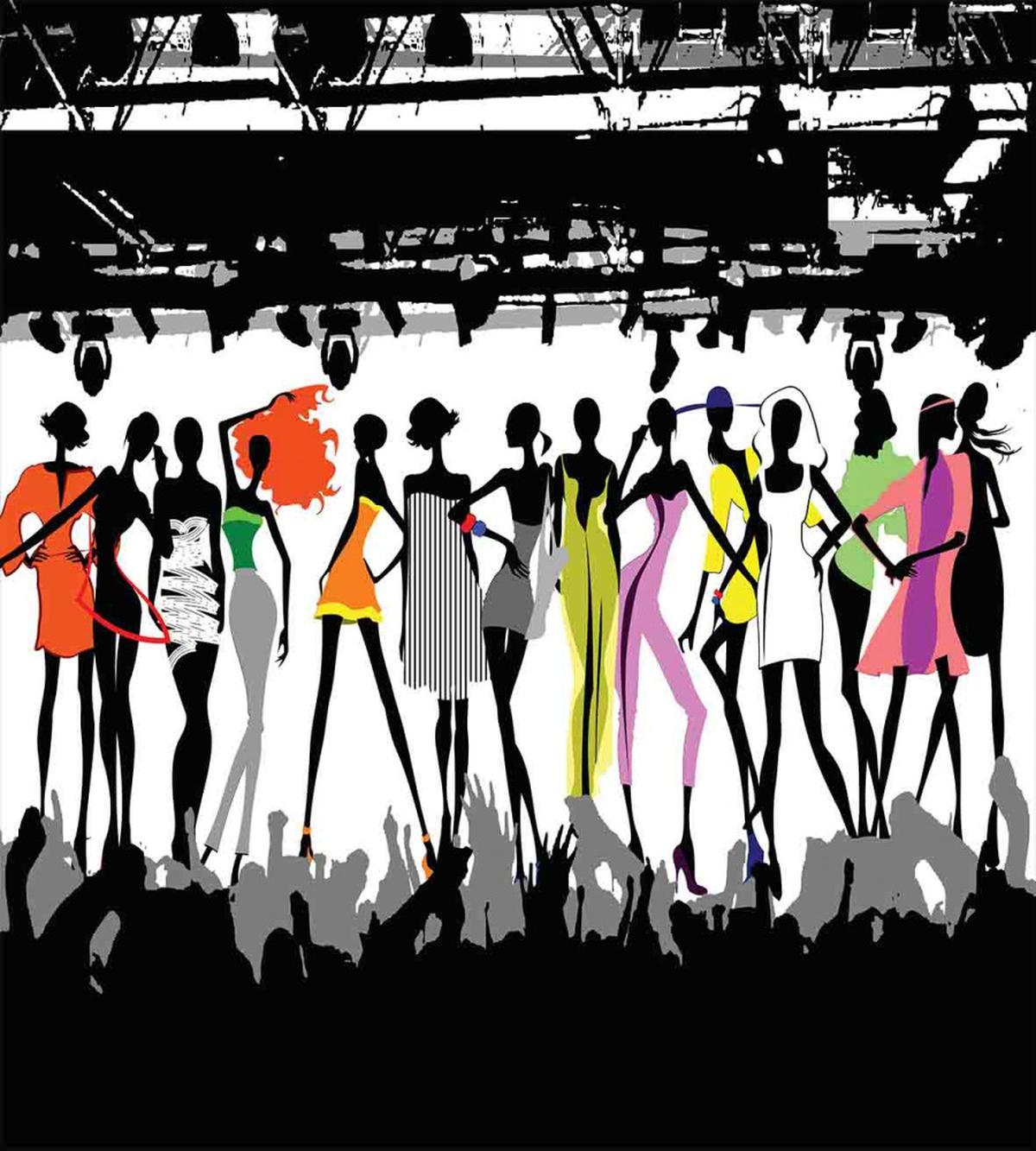 Modern Colorful Fashion — Pattern