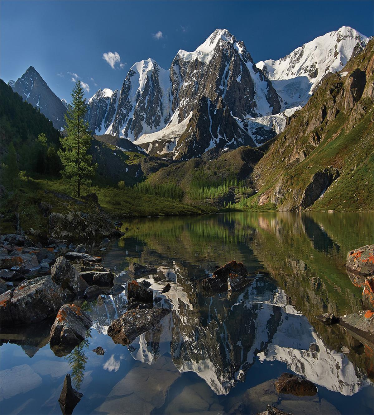 Pastoral Snowy Alps — Pattern