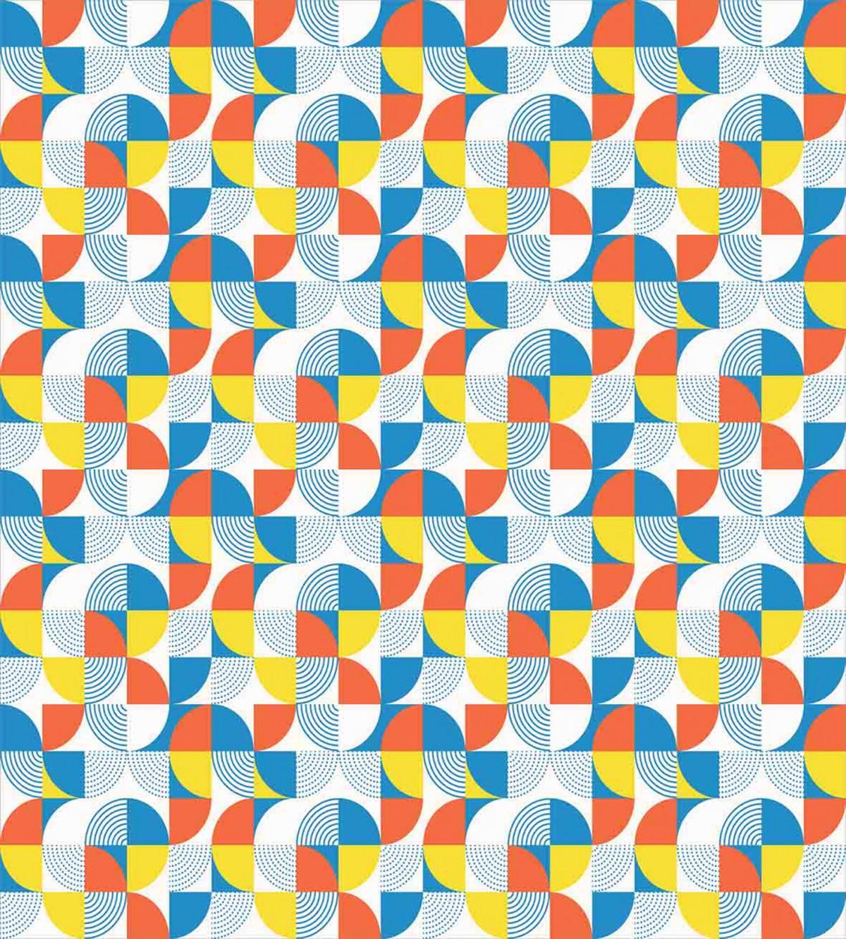Bauhaus Circular Form — Pattern