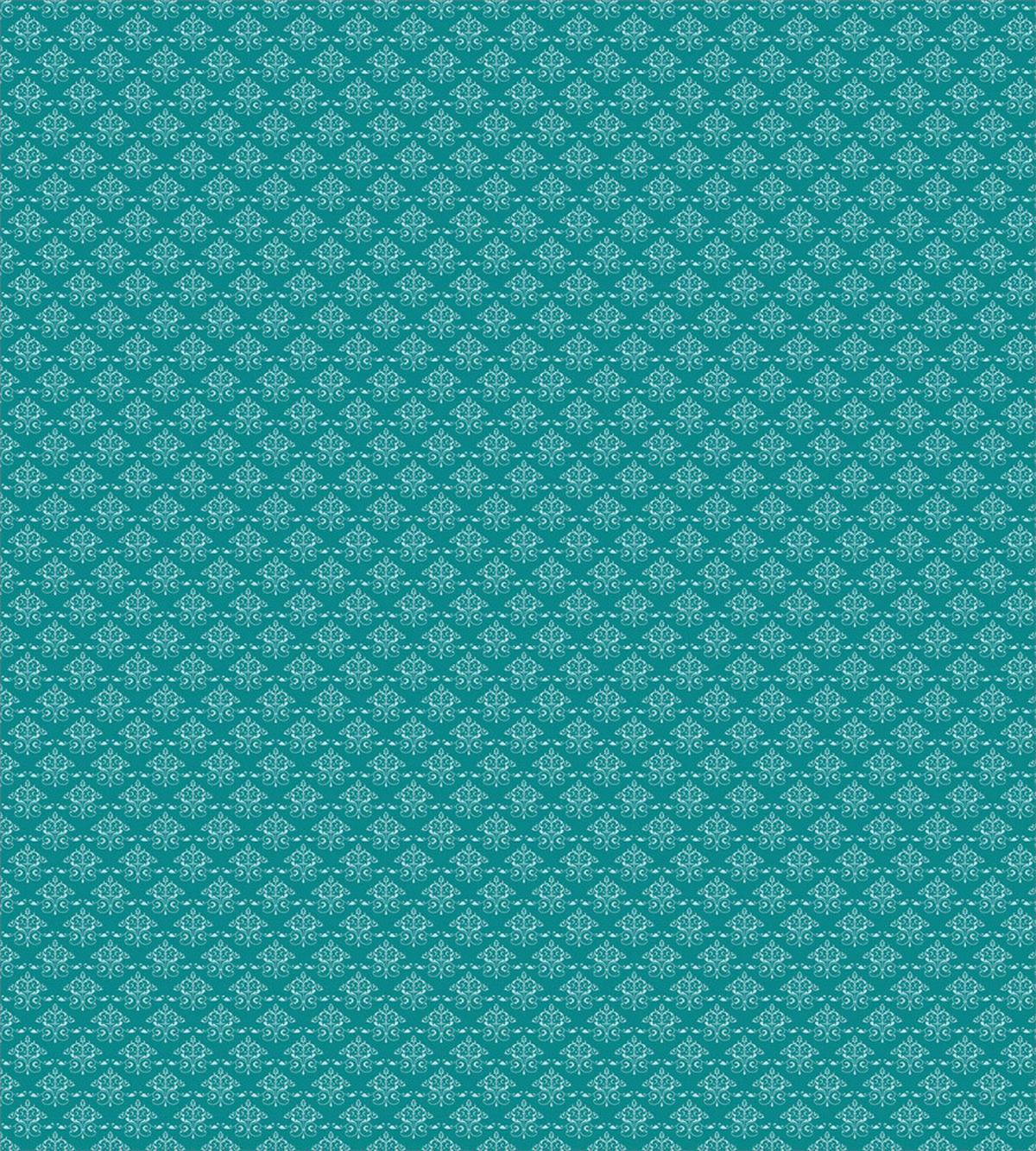 Curvy Floral Motifs Art — Pattern