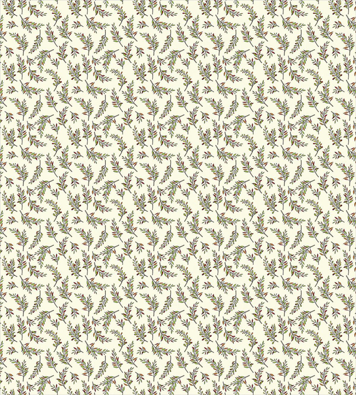 Seasonal Leaves Branches — Pattern