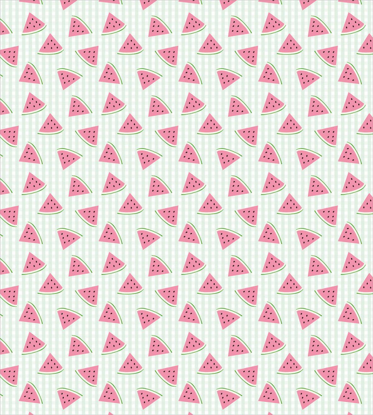 Fruit Slices Checkered — Pattern