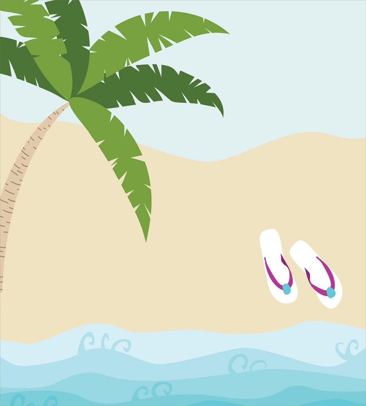 Flip Flops on Coast — Pattern
