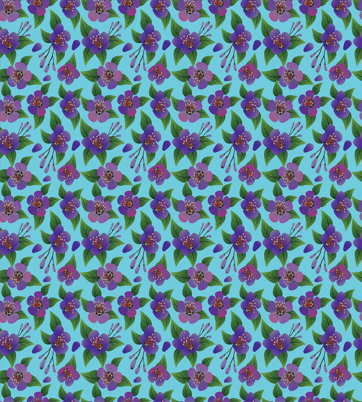 Colorful Flora Design — Pattern