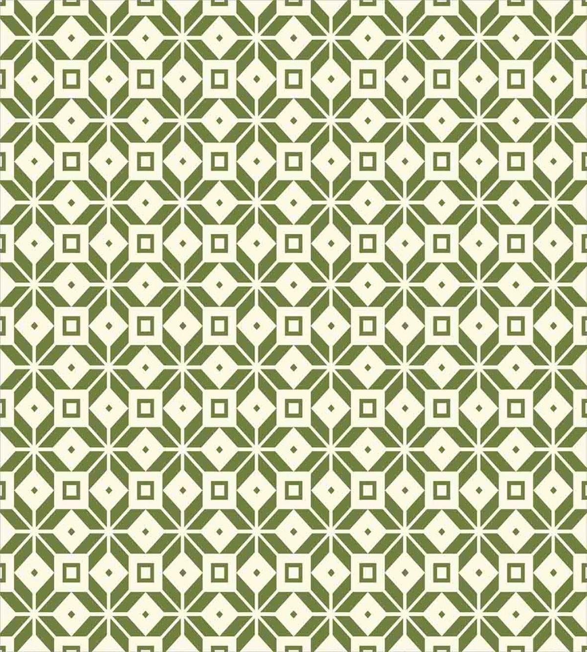 Square Tiles Tangled Lines — Pattern