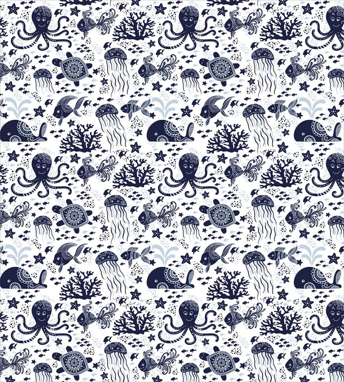 Ornament Nautical Creatures — Pattern