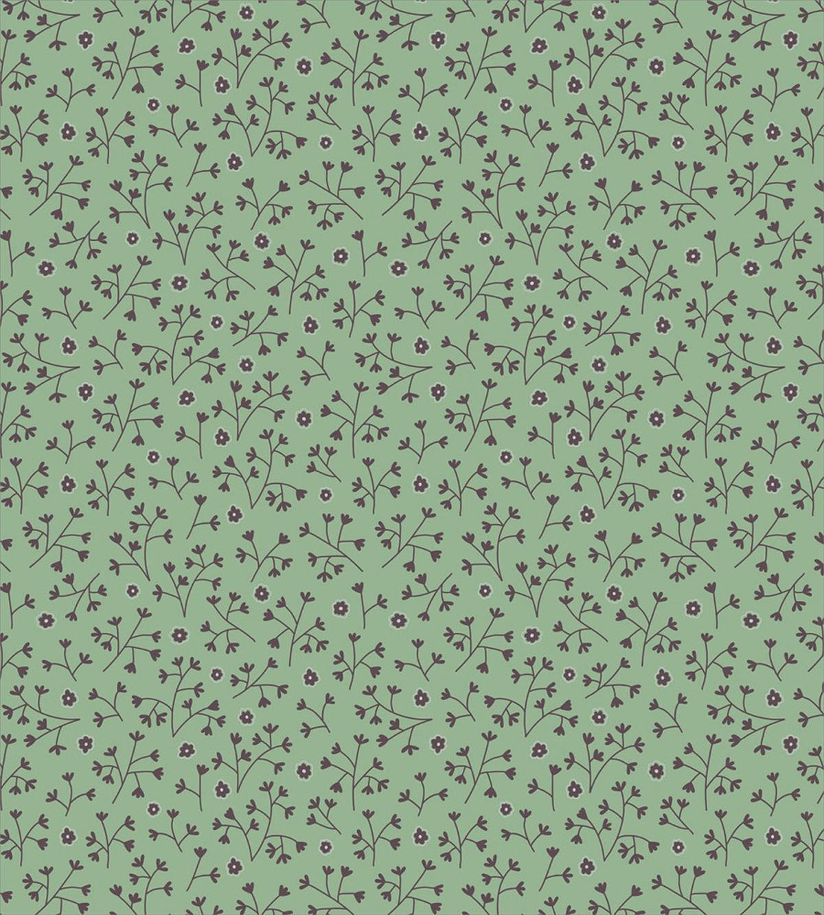 Botanical Elements Flowers — Pattern