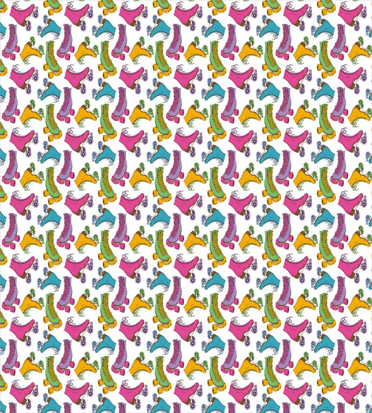 Roller Skates Vivid — Pattern