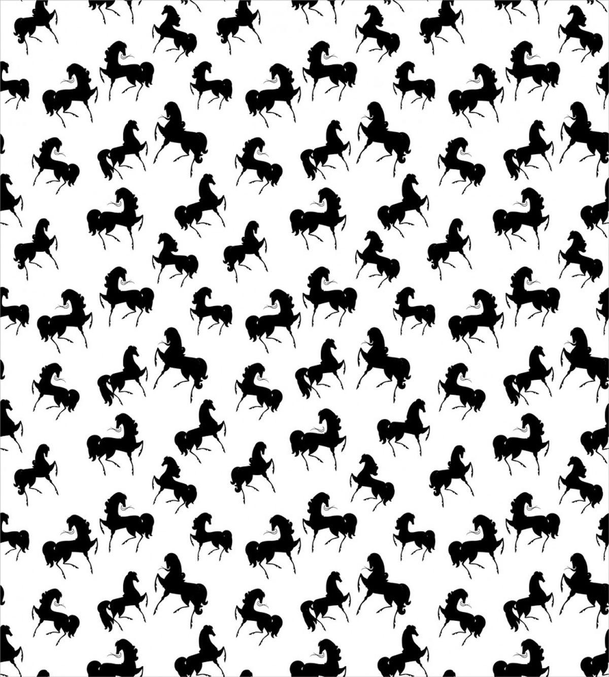 Monochrome Farm Animal — Pattern