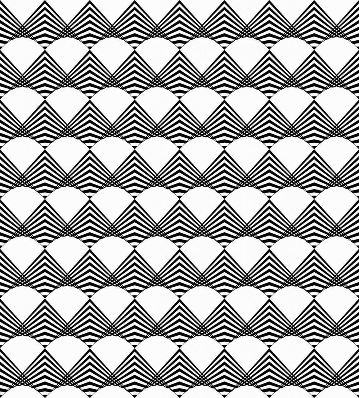 Urban Geometric Triangle — Pattern