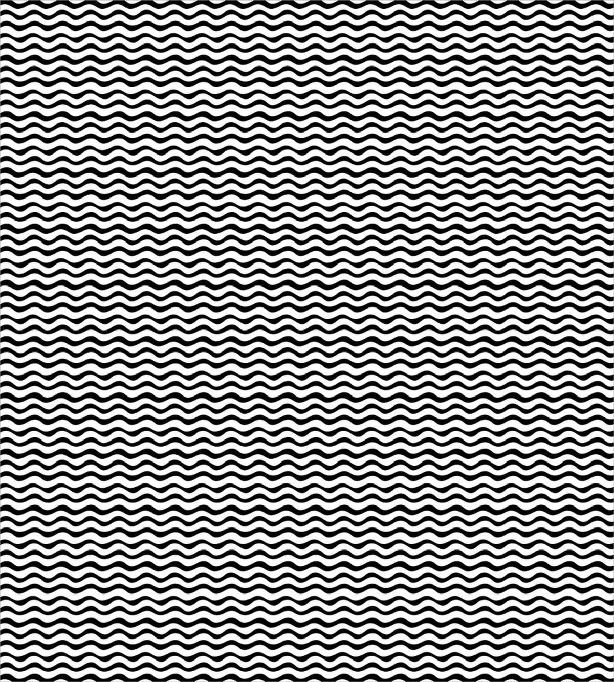 Horizontal Wavy Streaks — Pattern