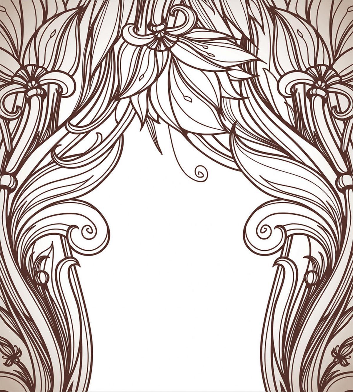 Curving Branches — Pattern