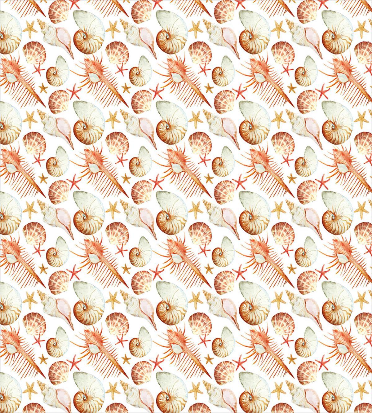 Vintage Corals Shell — Pattern