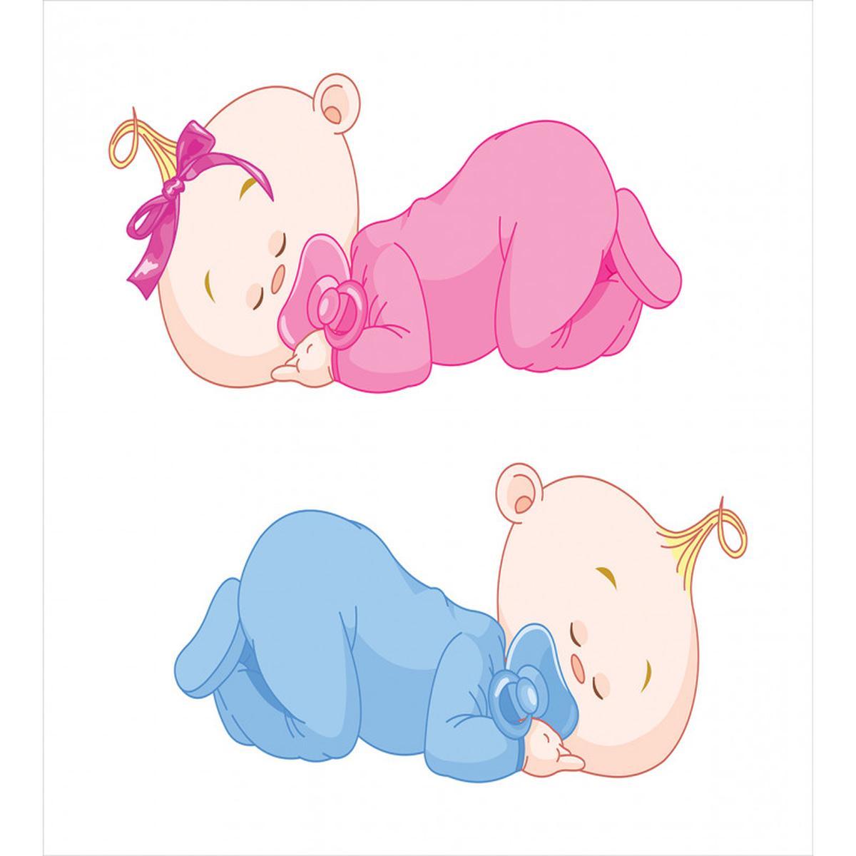 2 Charming Twins Asleep — Pattern