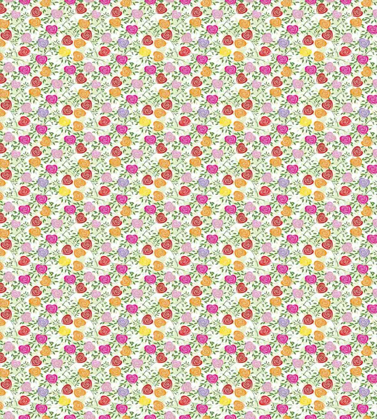 Heart Shape Rose Petals — Pattern