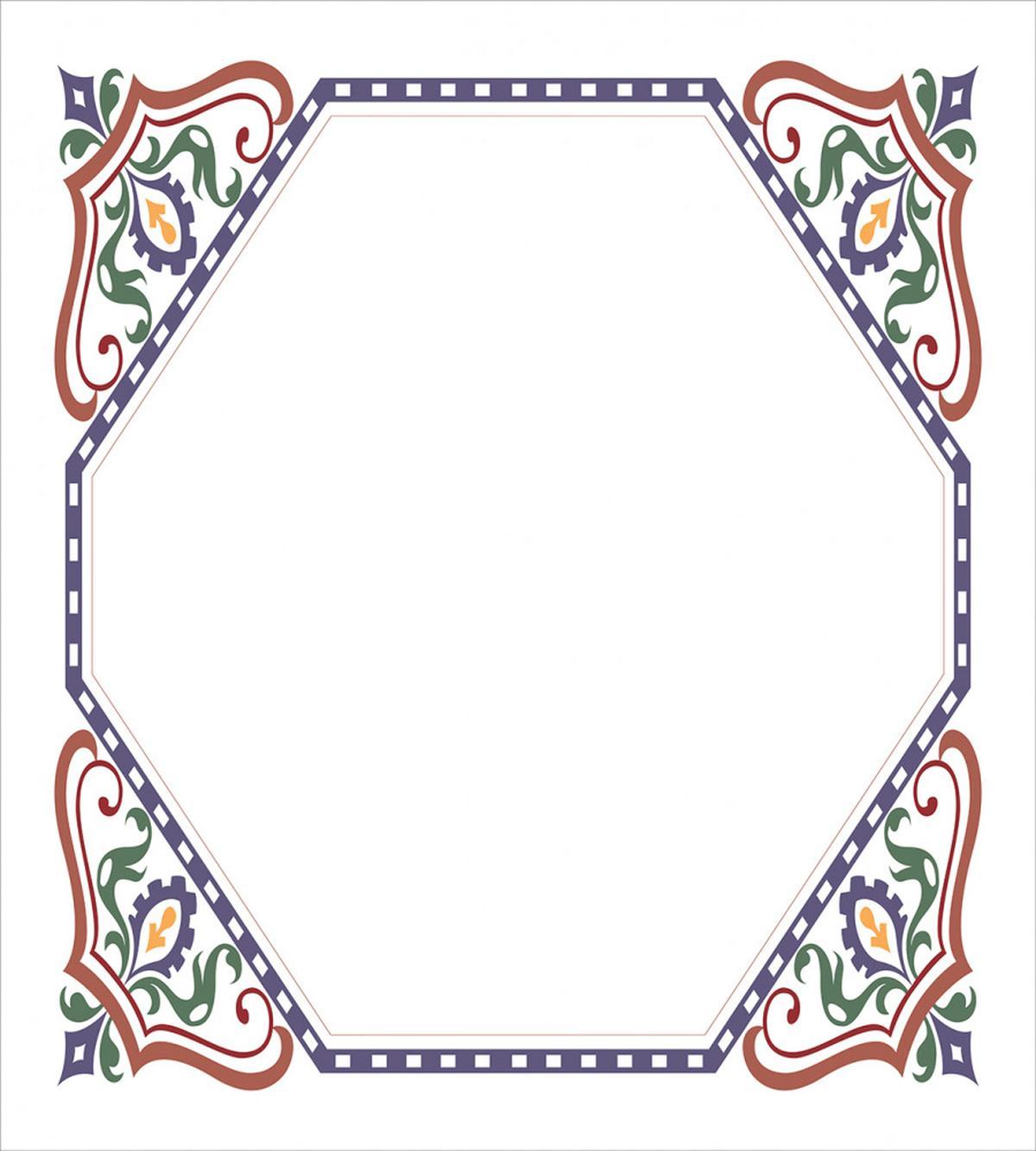 Geometric Frame — Pattern