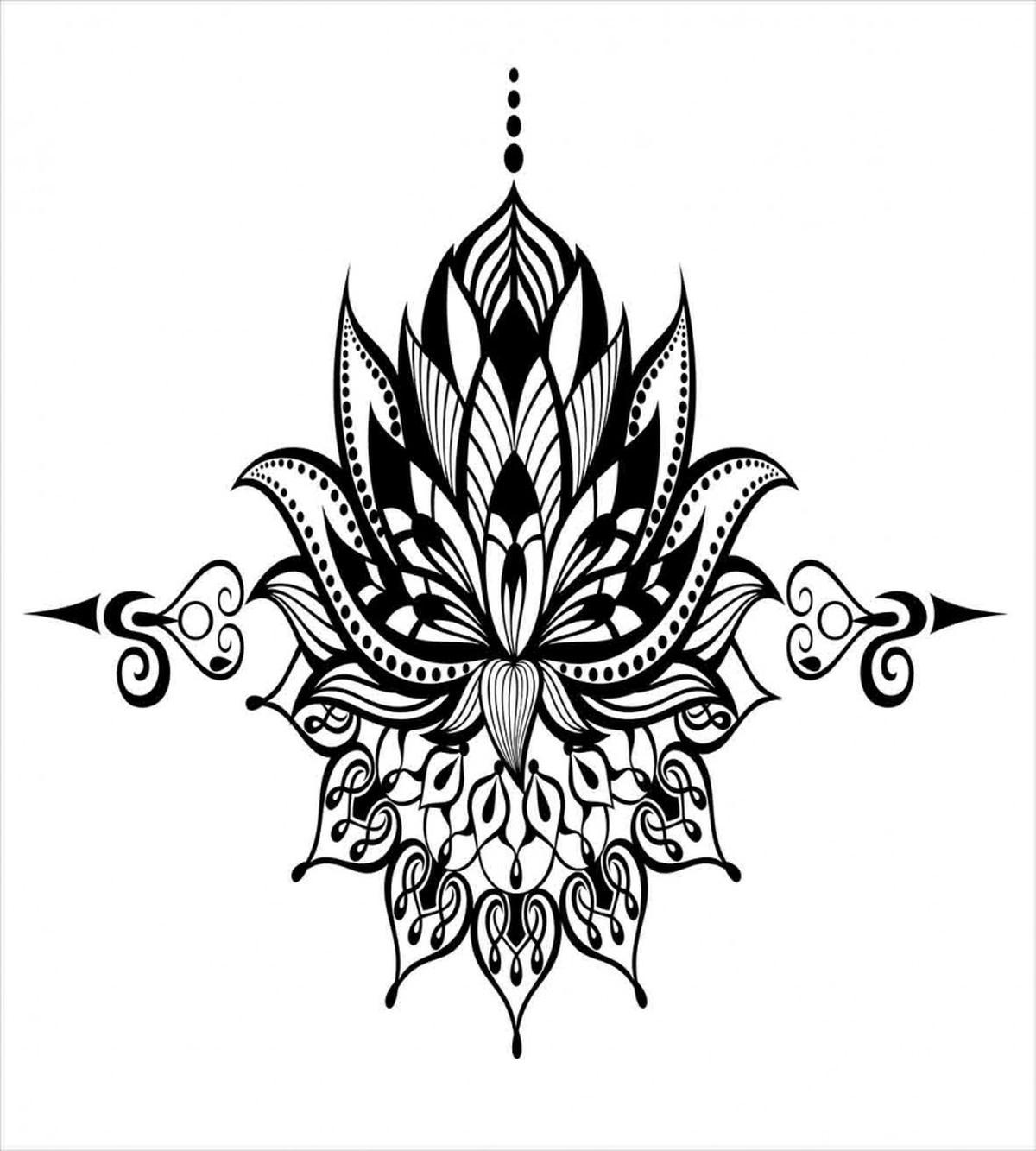 Tattoo Art Doodle — Pattern