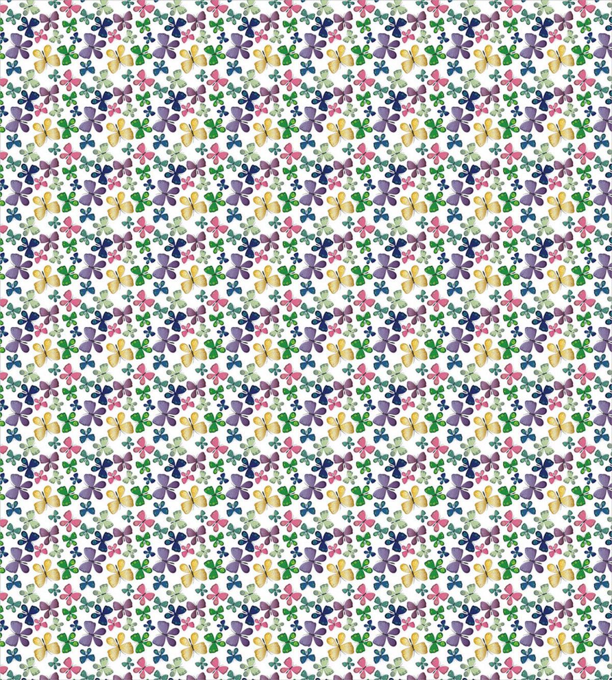 Ornamental Wings Swirls — Pattern