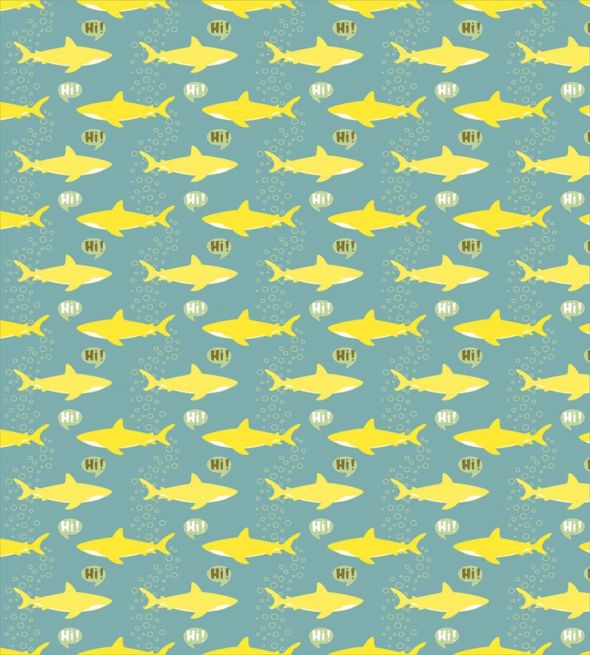 Friendly Yellow Fishes — Pattern