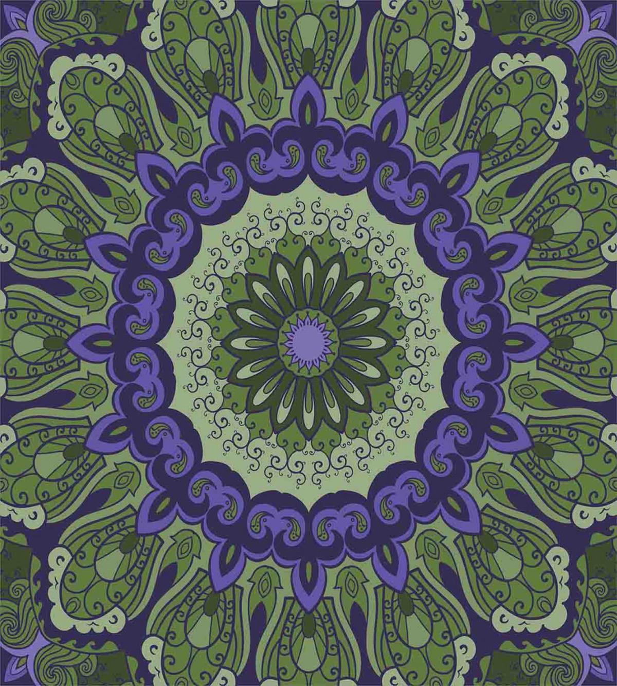 Mandala Leaves — Pattern