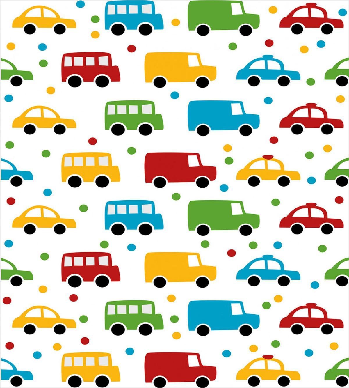 Vivid Bus Taxi Automobiles — Pattern