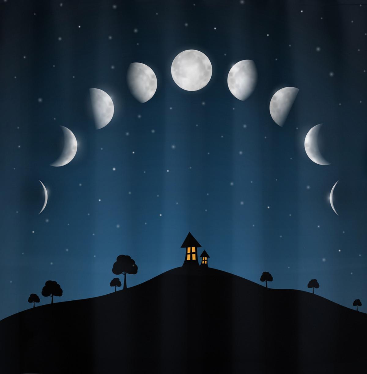 Lunar Phases and Stars Hill — Pattern