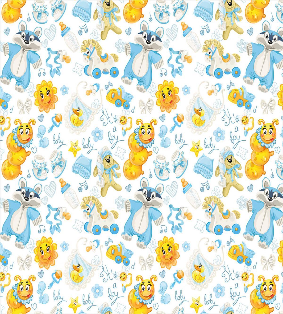 It's a Boy Sun Raccoon — Pattern