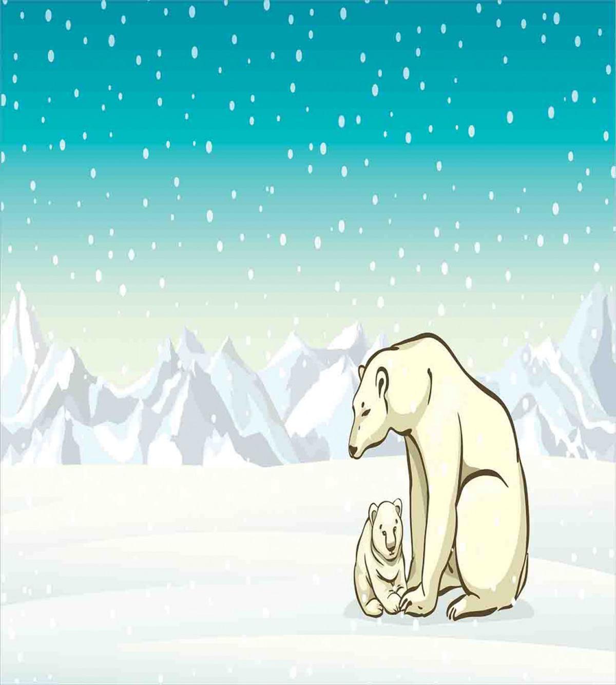 Arctic Animal Family — Pattern