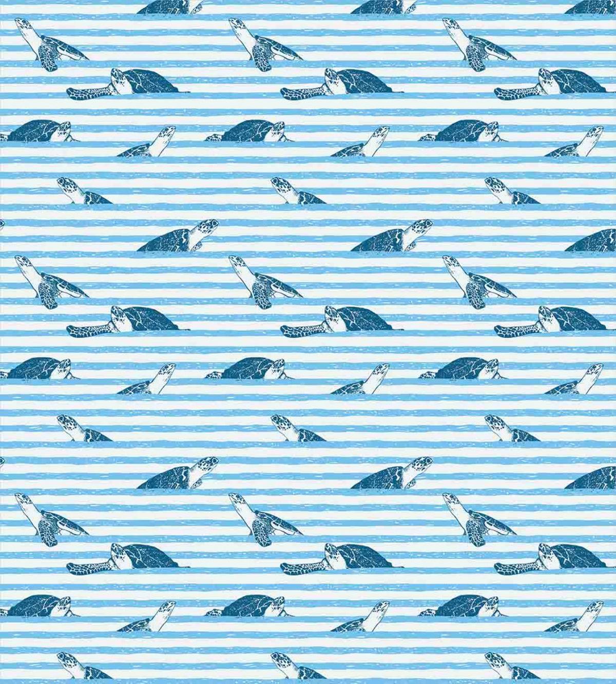 Turtle Blue Aquatic — Pattern