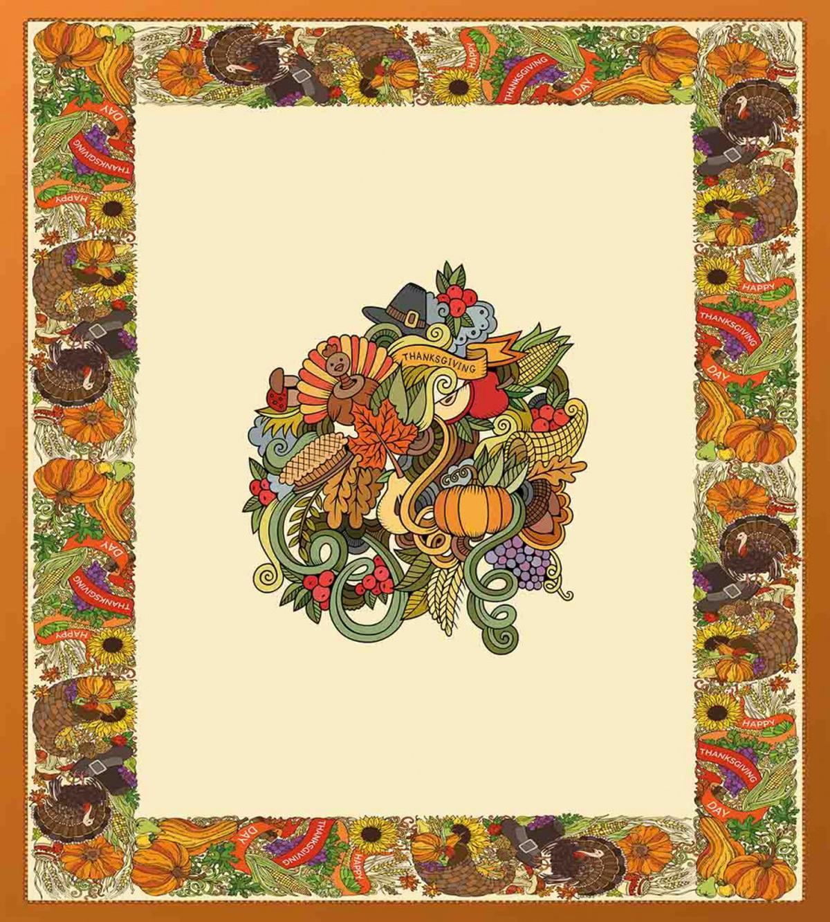 Pumpkin Wreath Bow — Pattern