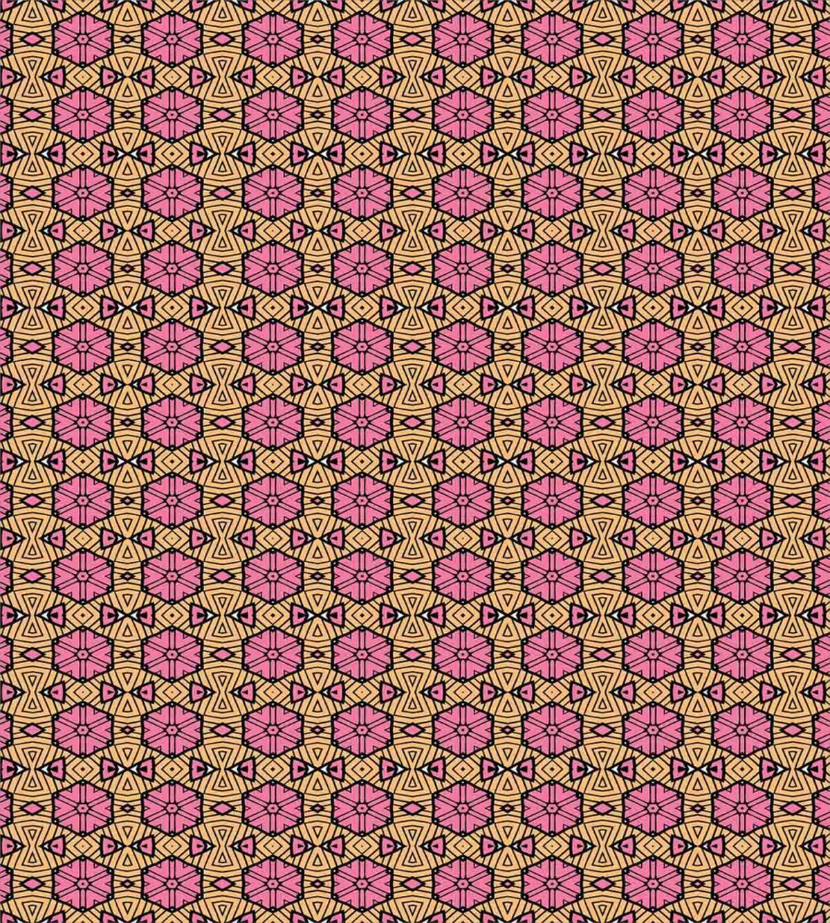 Abstract Folk Tile — Pattern