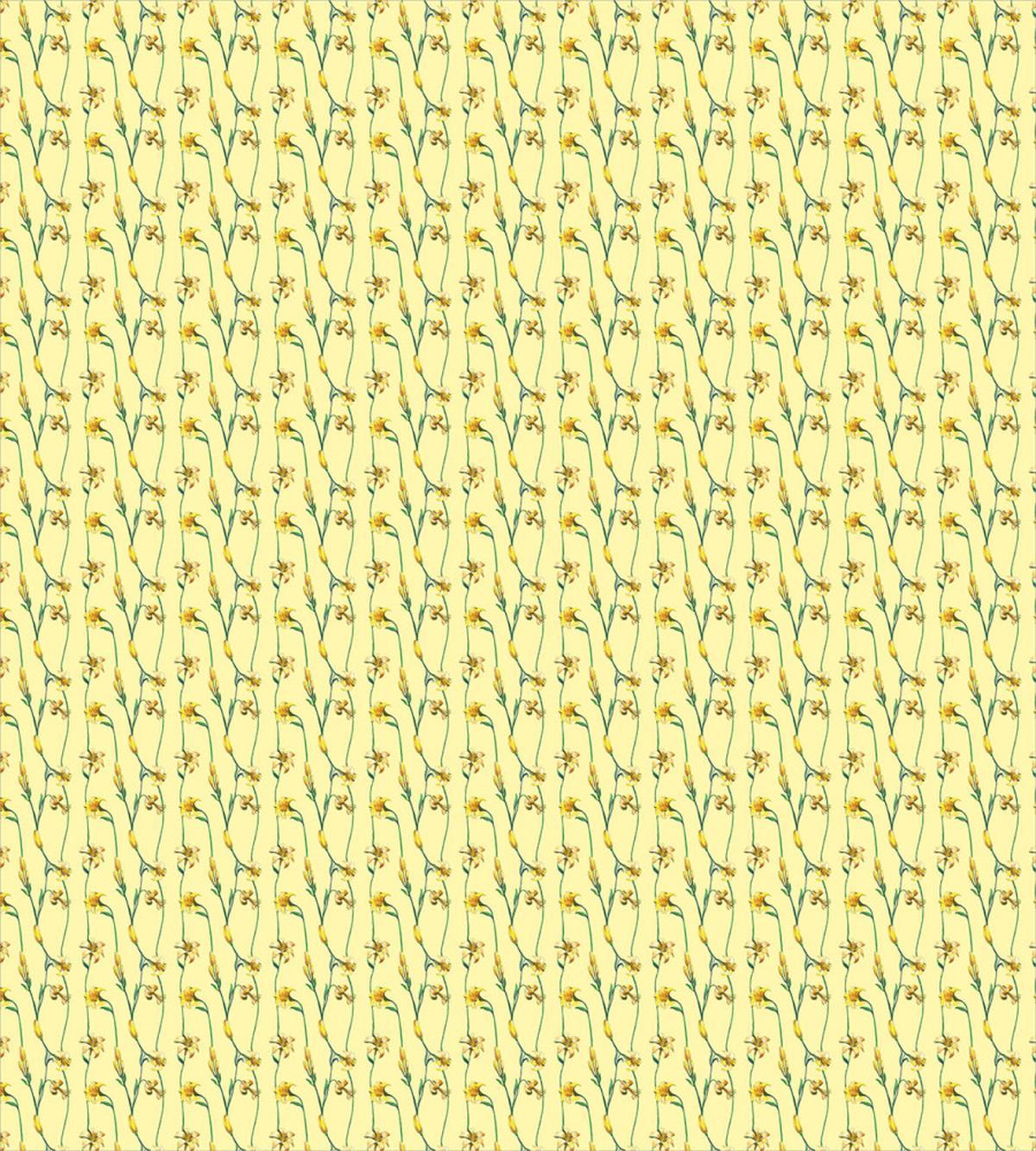Buttercup Daffodil Branches — Pattern