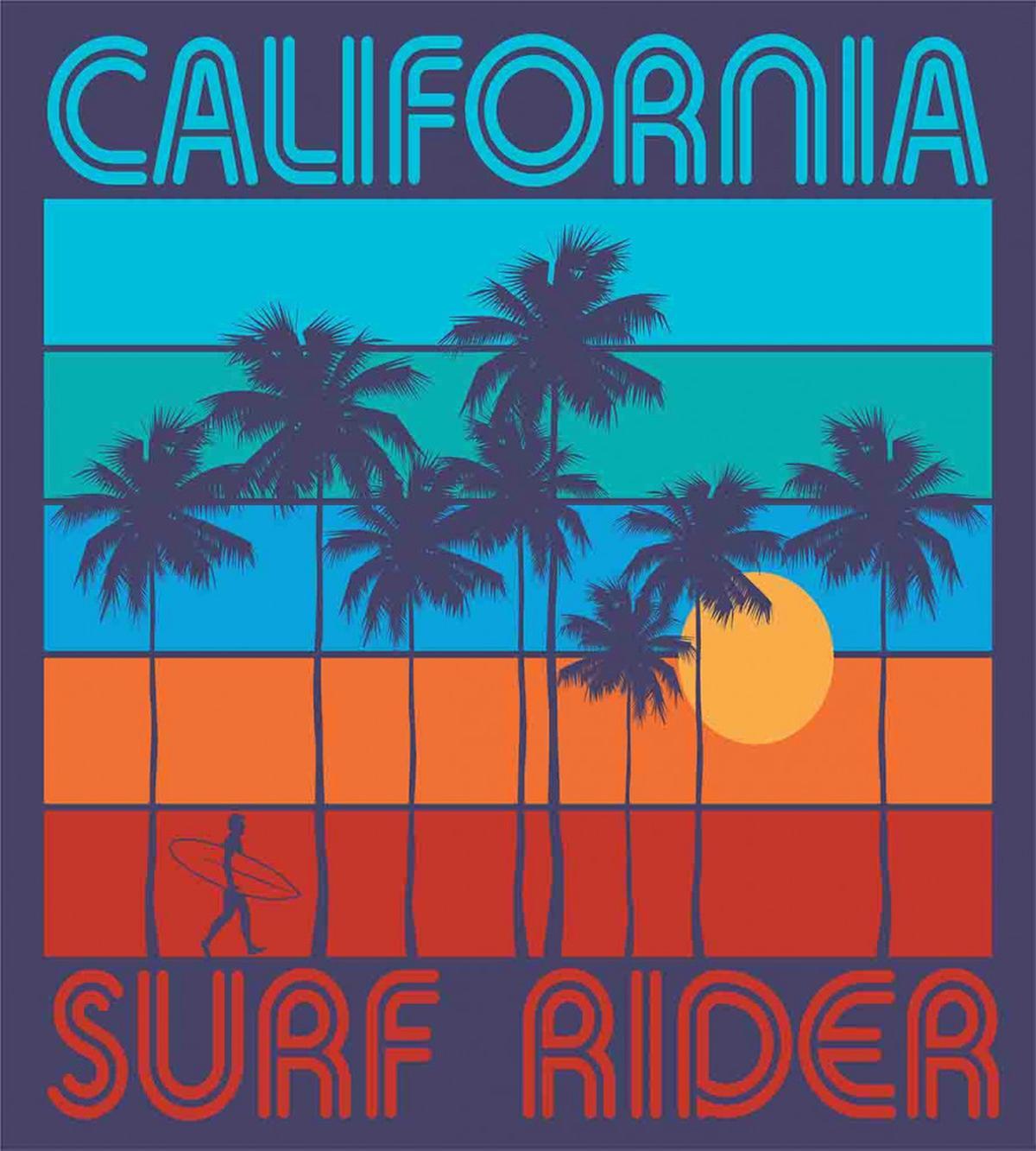 Surf Rider California — Pattern