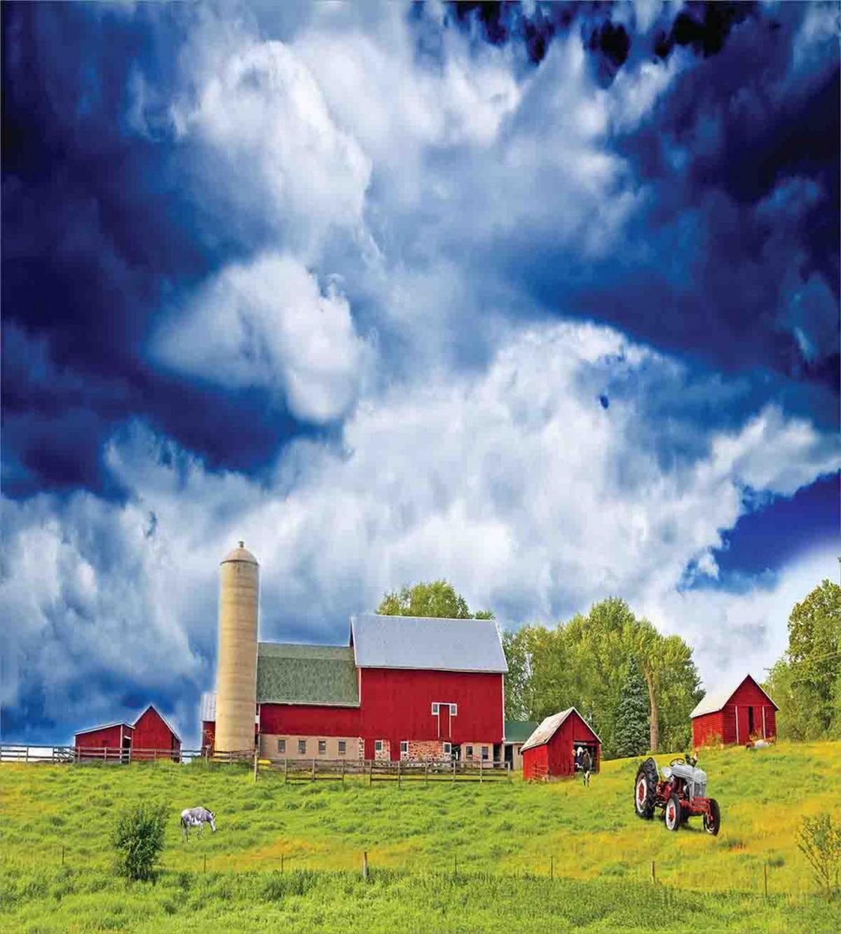 Warehouse Barn Scenery — Pattern