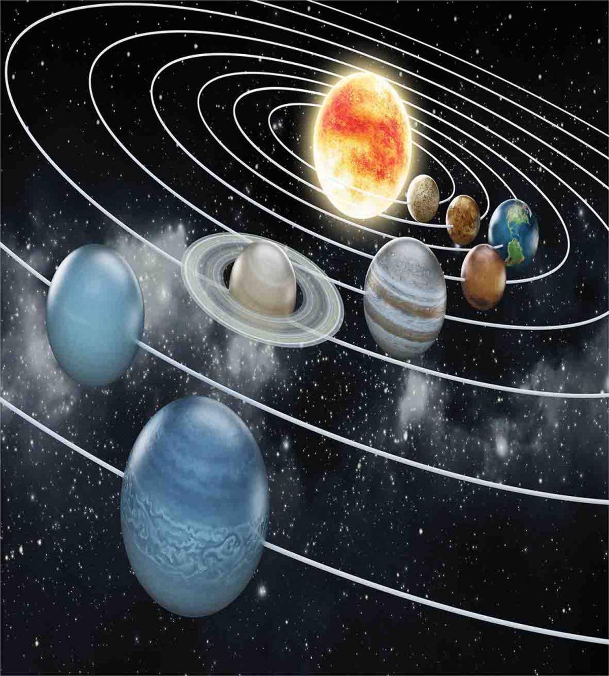 Solar System Sun Planets — Pattern