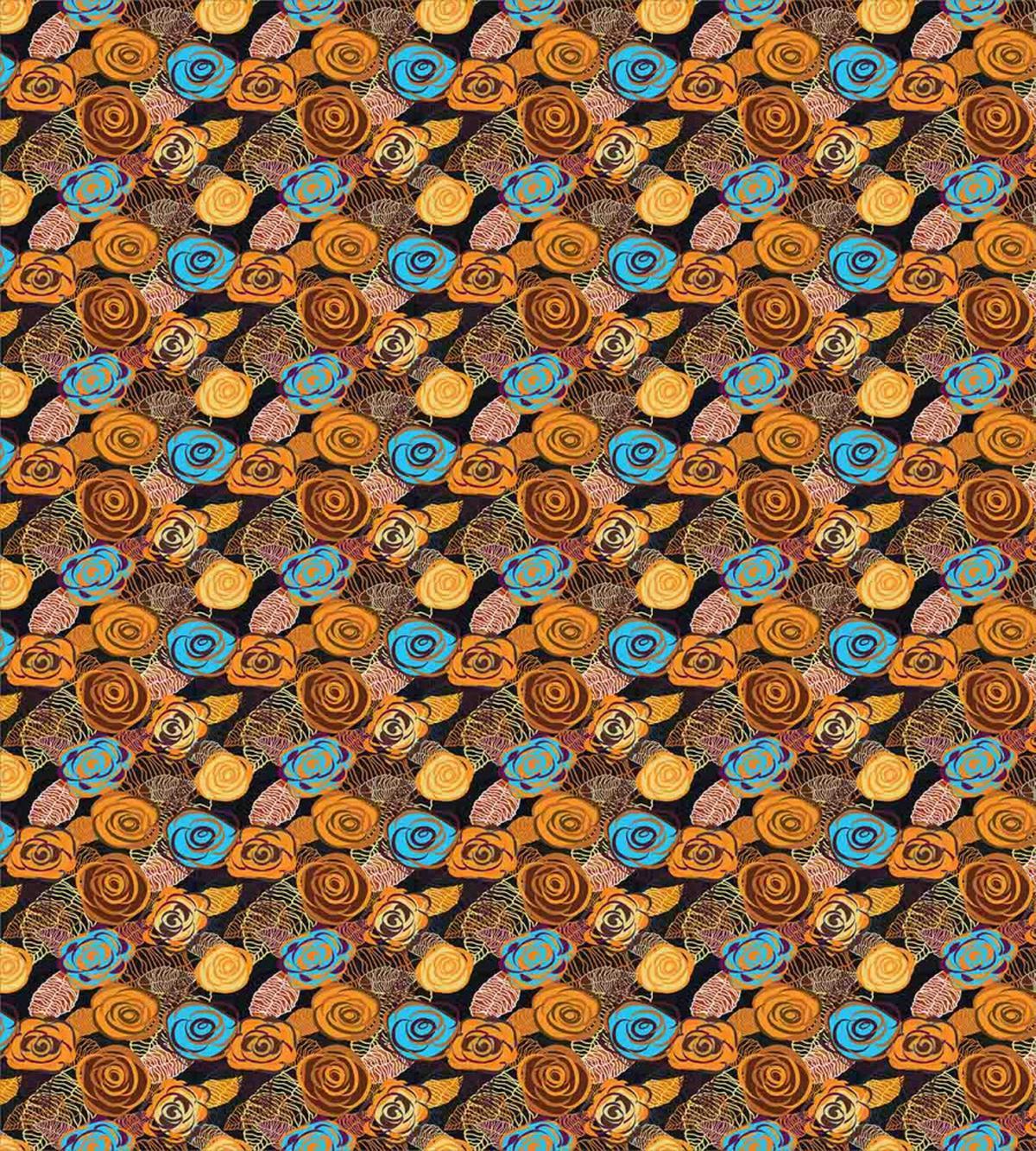 Rich Floral Nostalgic Art — Pattern
