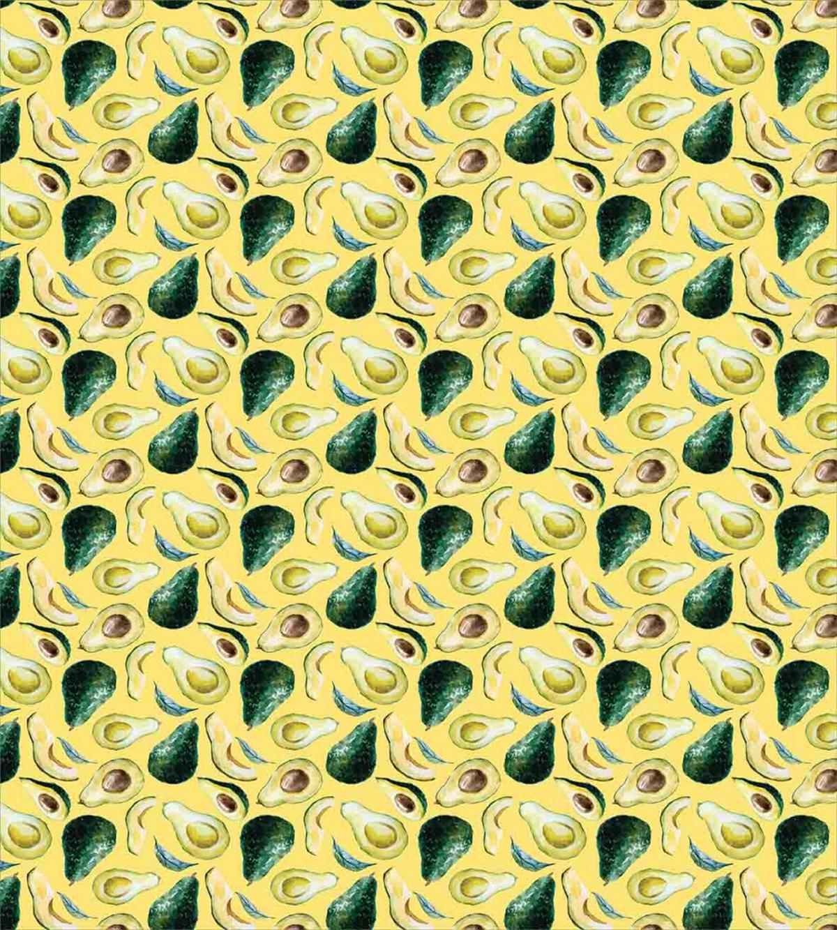 Watercolor Summer Food — Pattern