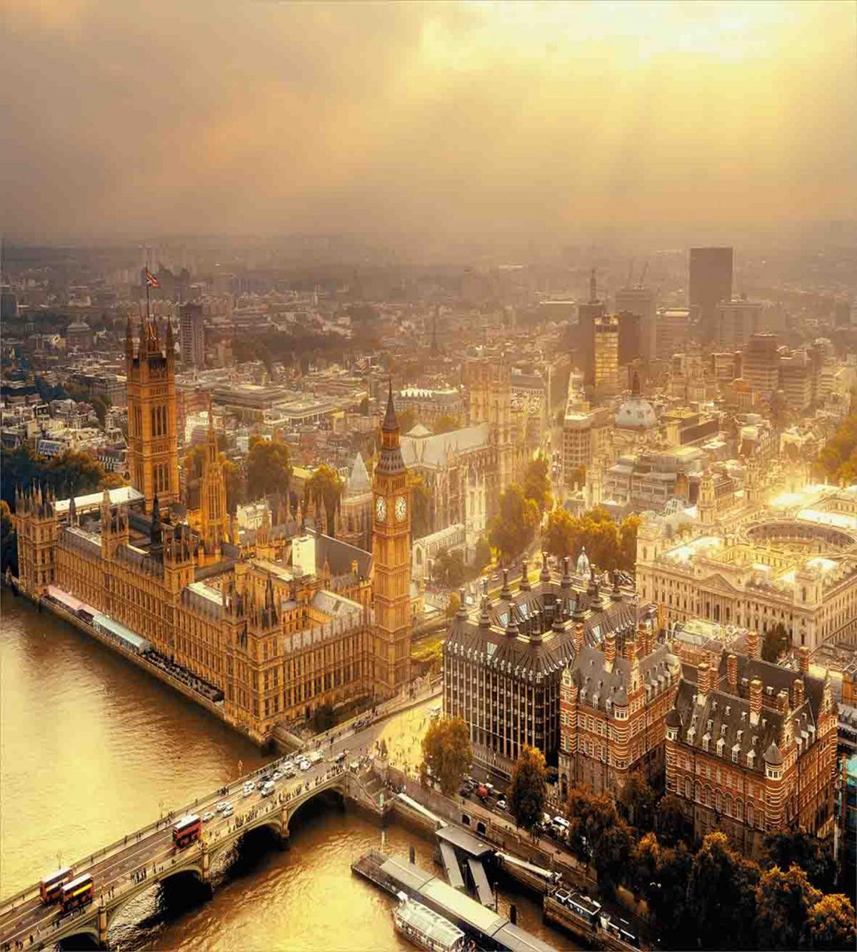 London Aerial Scenery — Pattern
