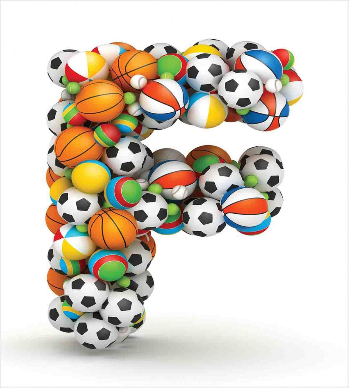 Sports Balls Composition — Pattern