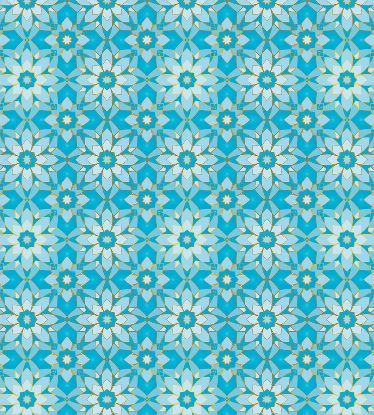 Star Like Art Deco Motifs — Pattern