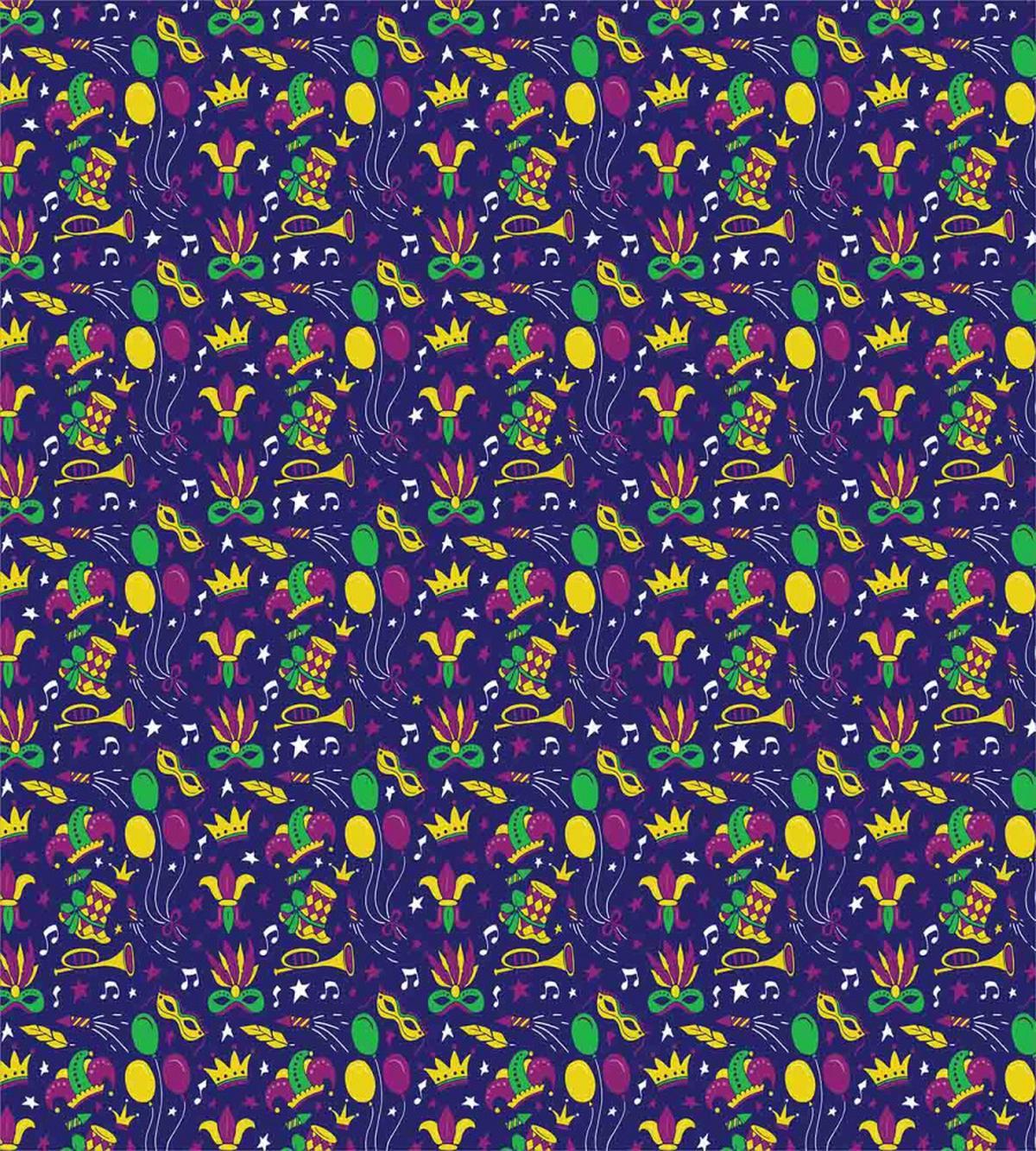 Fat Tuesday Jazz — Pattern