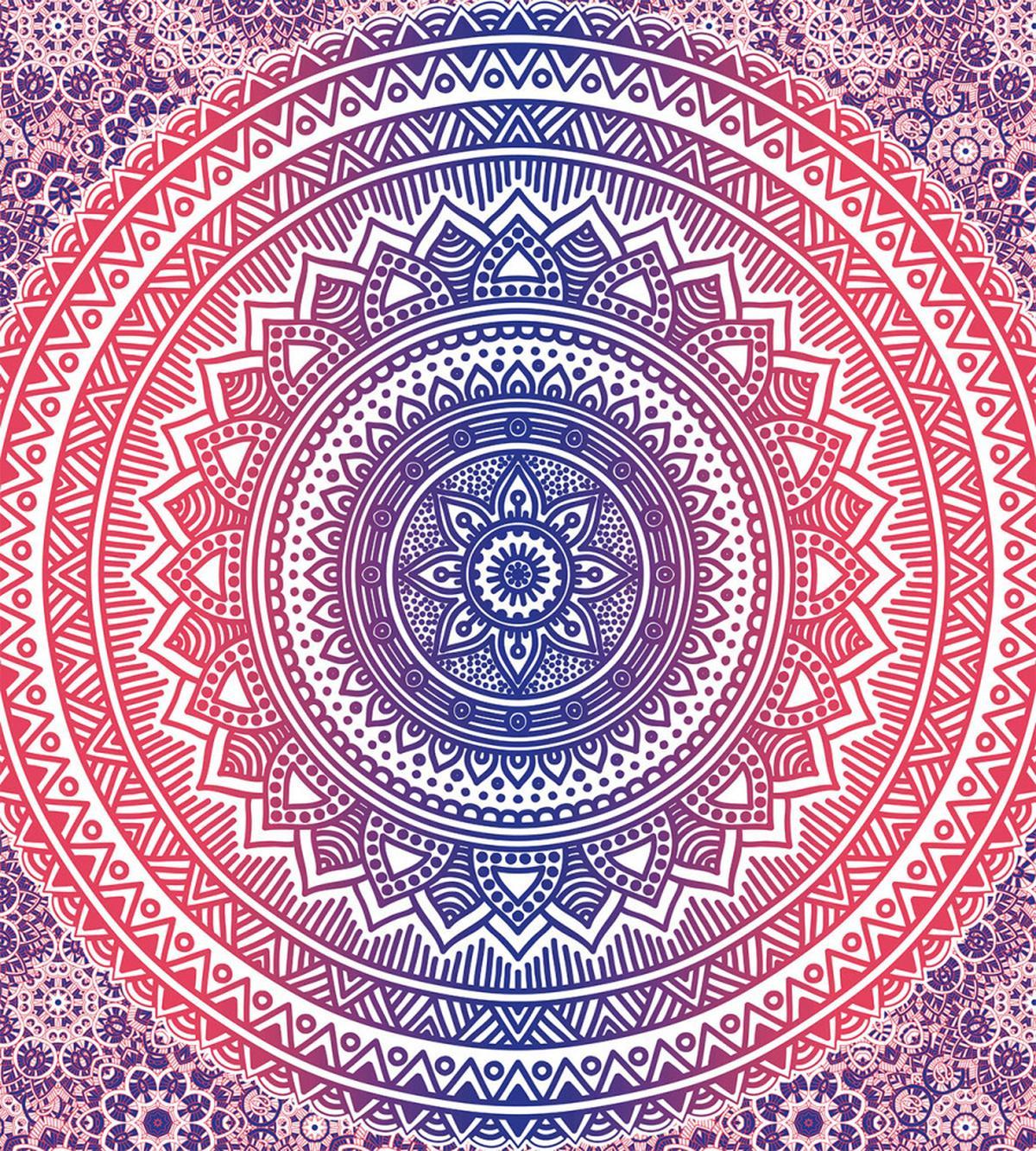 Ombre Mandala — Pattern