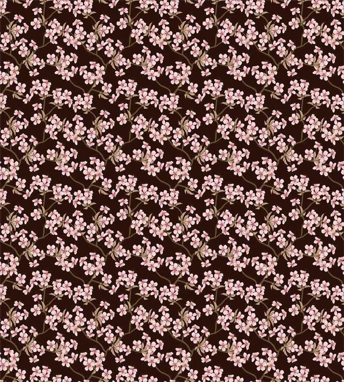 Soft Pink Cherry Bloom — Pattern