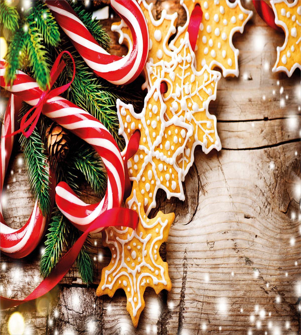 Cookies Candy Canes — Pattern