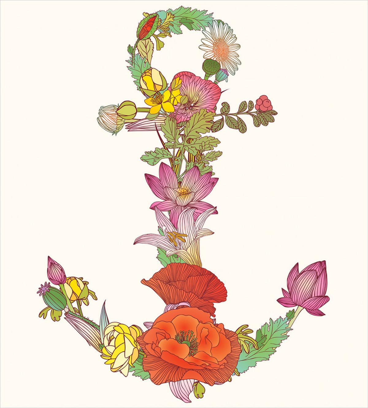 Spring Flowers Blooming — Pattern