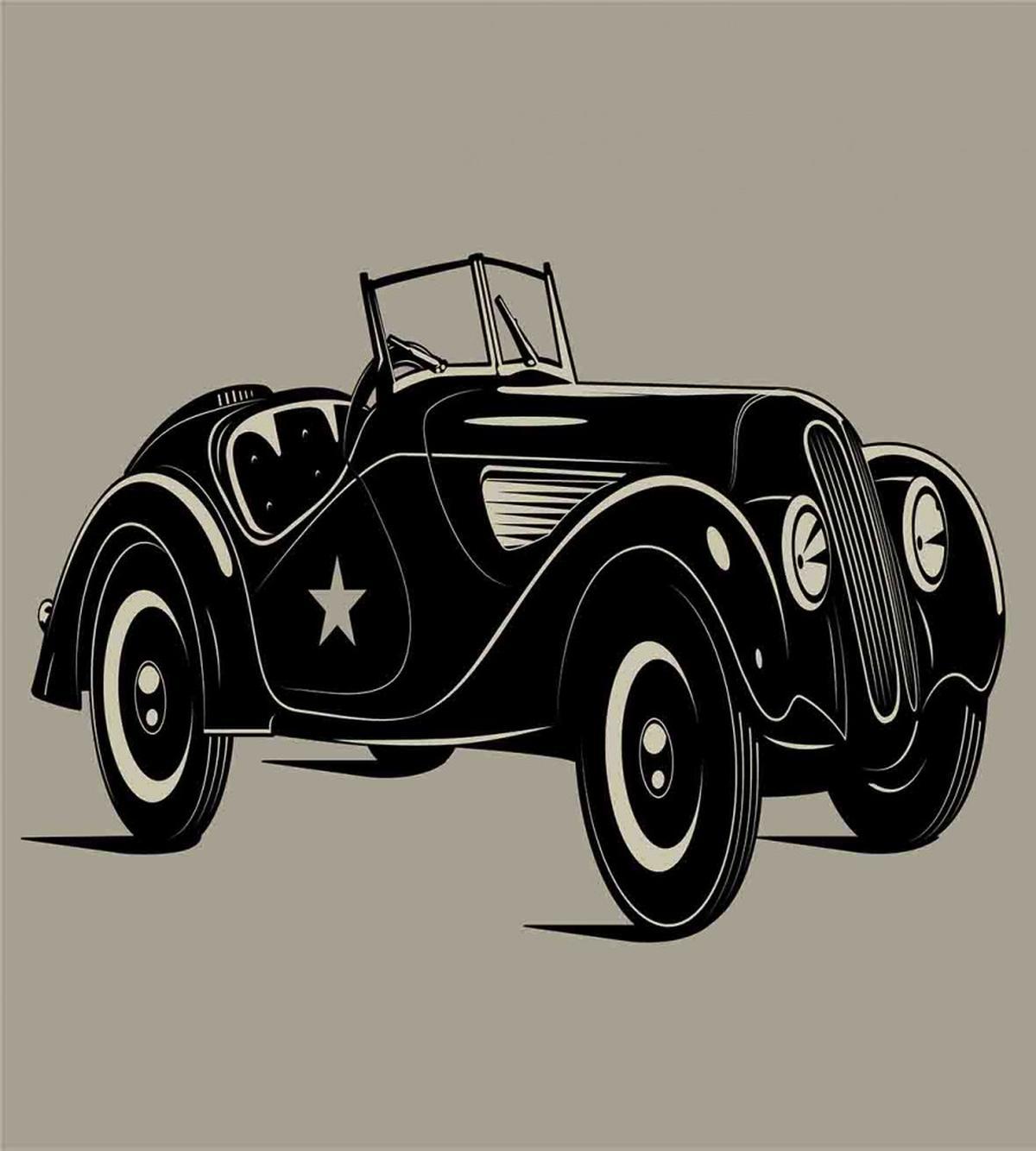 Classic Italian Car — Pattern