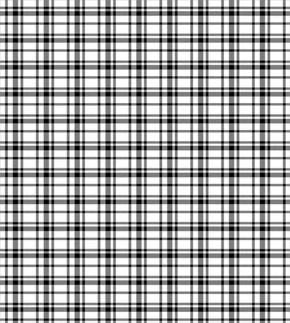 Black and White Grid — Pattern