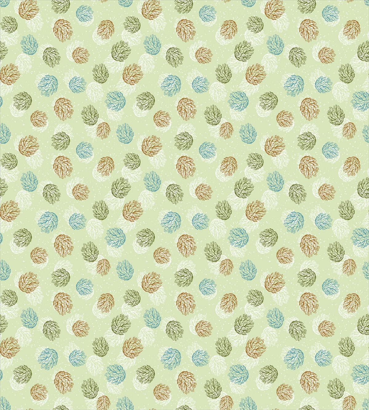 Abstract Pine Cones — Pattern